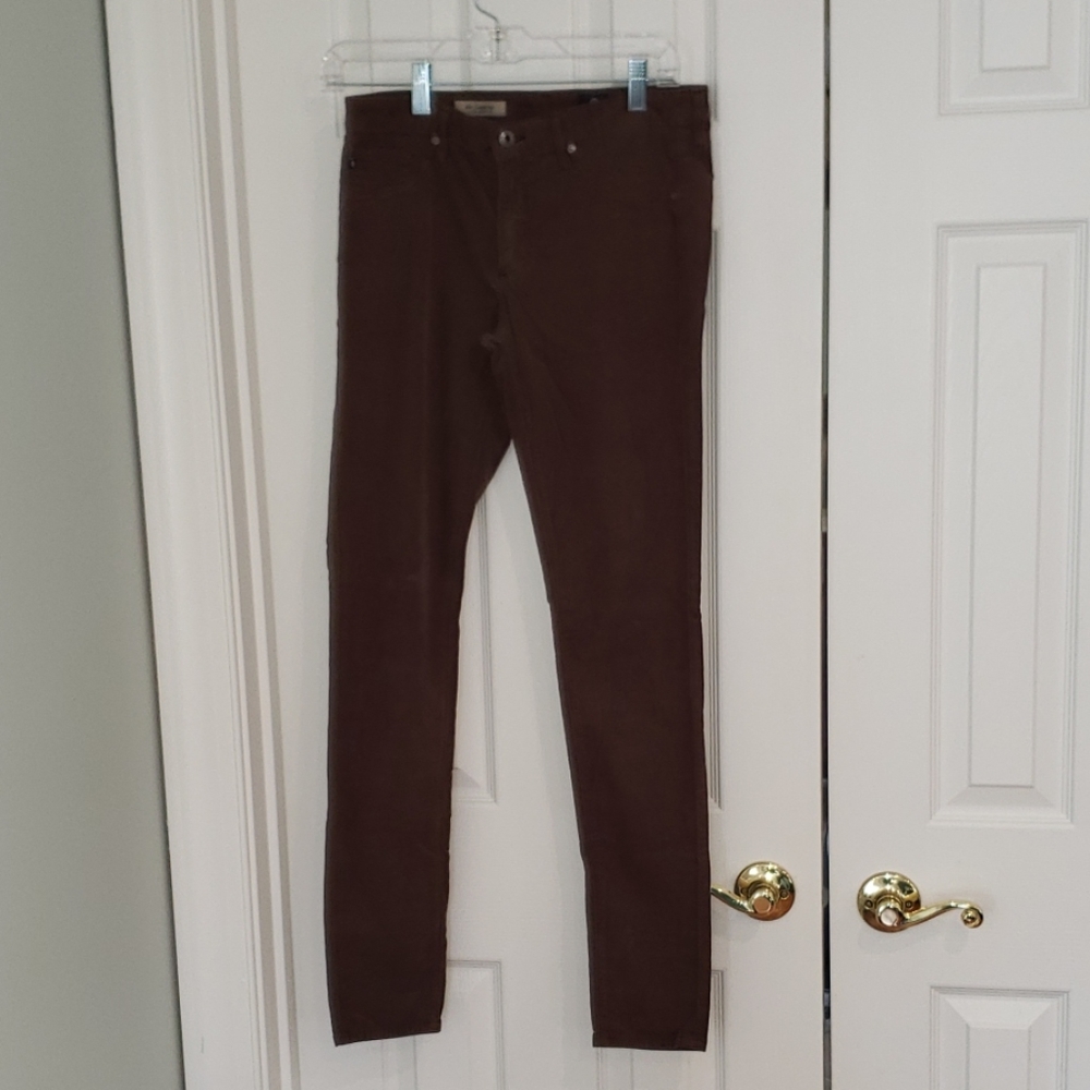 AG The Legging Super Skinny, Brown Corduroy